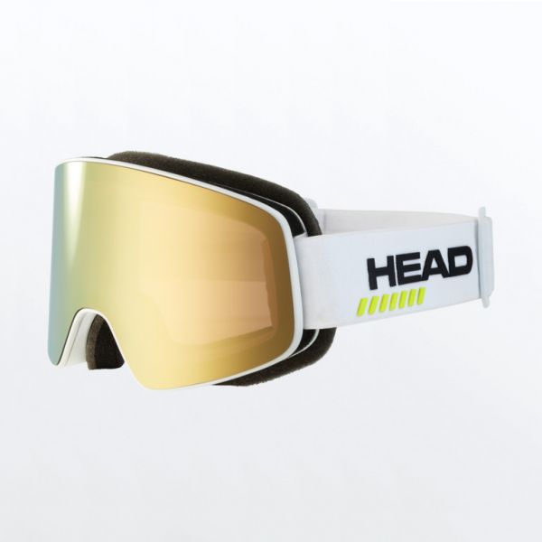 HEAD HORIZON 5K RACE + SPARE LENS Gold / White