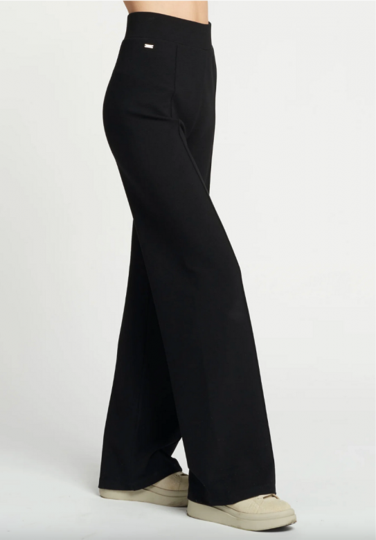 LUNE FOREST ESSENTIAL flared pants black