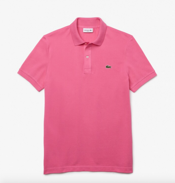 LACOSTE SLIM FIT POLO Pink