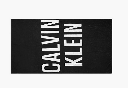 CALVIN KLEIN TOWEL black