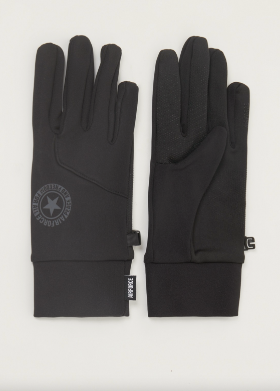 AIRFORCE TECNICAL GLOVES TOUCHSCREEN Black 