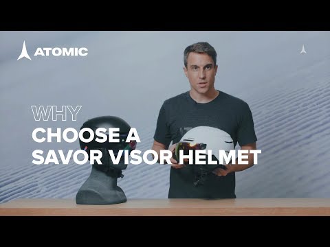 Why choose an Atomic Savor Visor helmet